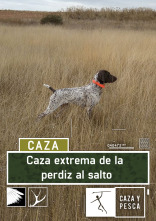 Caza extrema de la perdiz al salto