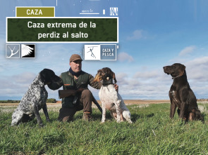 Caza extrema de la perdiz al salto