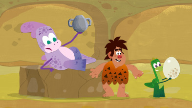 Dino y la... (T2): Los cazadores de huevos buscan en la cueva, saltan entre las nubes y suben a la copa del árbol