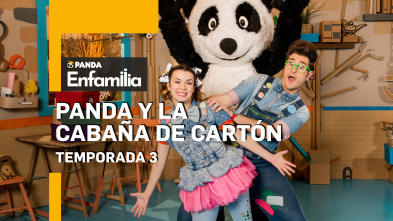 Panda y la cabaña de cartón