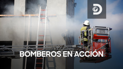 Bomberos en acción