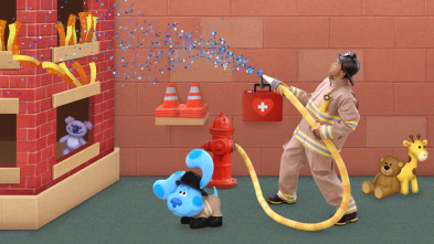Las Pistas de Blue y Tú - ¡La bombera Blue al rescate!
