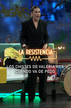 Lo + de los... (T7): Valeria prueba chistes en La Resistencia - 05.12.23