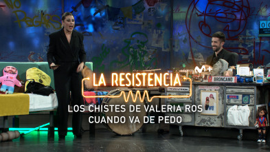 Lo + de los... (T7): Valeria prueba chistes en La Resistencia - 05.12.23