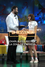 Lo + de los... (T7): Charlie Pee disfruta su cena 01.02.24