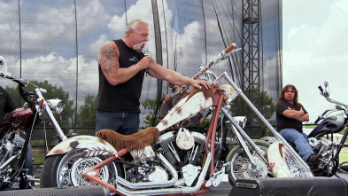 American Chopper (T6): Motocicleta para la tribu india Saginaw Chippew