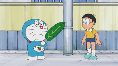 Doraemon (T1): A una isla del sur con la televisión de la sustitución / ¡Domina el viento, abanico hoja!