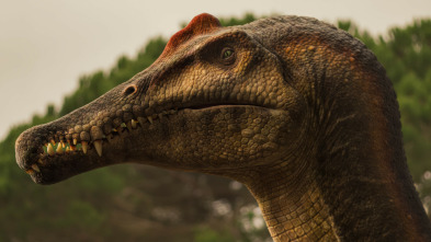 Imagen de Caminando entre...: La lucha en el río del Spinosaurus - 13
