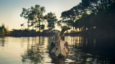 Imagen de Caminando entre...: La lucha en el río del Spinosaurus - 16