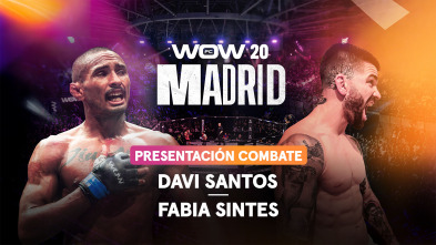 Imagen de WOW: Presentación combate Davi Santos - Fabia Sintes - 2