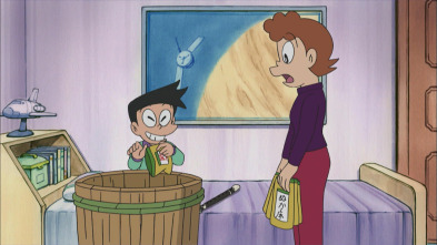 Imagen de Doraemon, el gato... (T1): El rancho de zancos caballo / El barril para empaparse en los exámenes - 2