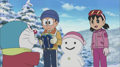 Imagen de Doraemon, el gato... (T1): Las gotas del agradecimiento animal / El muñeco de nieve llega a la ciudad - 2