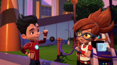 Imagen de Iron Man y su... (T1): Día de playa alucinante/Enjambre atufa - 1