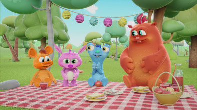 Imagen de Cuddlies (T1): Uh-Oh ya no estÃ¡ / EstÃ¡ lloviendo / Arriba en el tejado - 2