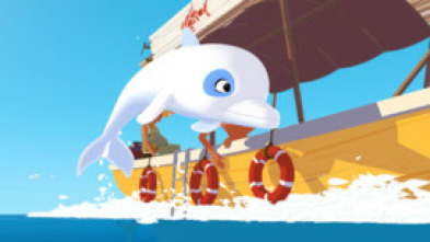 Zoom, el delfín blanco