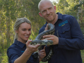Australia: cazadores de serpientes - Sorpresa en el baño