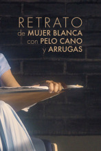 Imagen de Retrato de mujer blanca con pelo cano y arrugas - 2