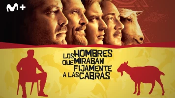 Los hombres que miraban fijamente a las cabras