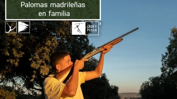 Palomas madrileñas en familia