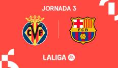 Jornada 3. Jornada 3: Villarreal - Barcelona