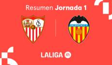Jornada 1. Jornada 1: Sevilla - Valencia