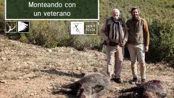 Monteando con un veterano