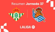 Jornada 37. Jornada 37: Betis - Real Sociedad