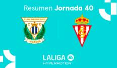 Jornada 40. Jornada 40: Leganés - Sporting