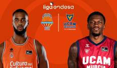 Jornada 26. Jornada 26: Valencia Basket - UCAM Murcia