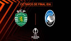 Octavos de final. Octavos de final: Sporting Portugal - Atalanta