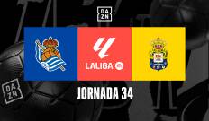 Jornada 34. Jornada 34: Real Sociedad - Las Palmas