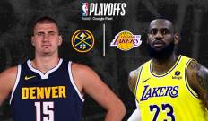 Playoffs. Playoffs: Denver Nuggets - Los Angeles Lakers (Partido 1)