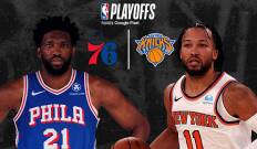 Abril. Abril: Philadelphia 76ers - New York  Knicks (3ª Partido)