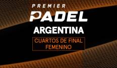 Cuartos de Final Femenino. Cuartos de Final Femenino: Sánchez/Josemaría - Riera/Araujo