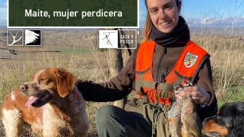 Maite, mujer perdicera