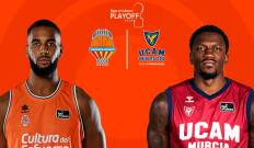 Cuartos de Final. Cuartos de Final: Valencia Basket - UCAM Murcia (Partido 1)