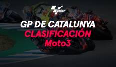 GP de Catalunya. GP de Catalunya: Clasificación Moto3