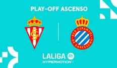 Play-off ascenso. Play-off ascenso: Sporting - Espanyol