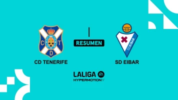Jornada 37. Jornada 37: Tenerife - Eibar