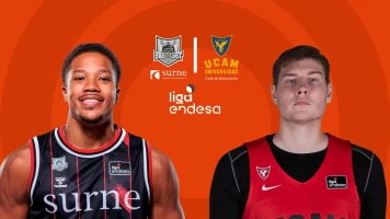 Jornada 29. Jornada 29: Surne Bilbao Basket - UCAM Murcia