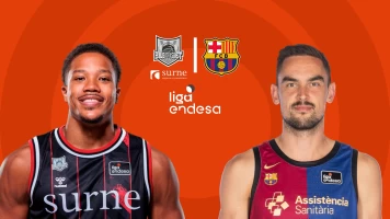 Jornada 34. Jornada 34: Surne Bilbao Basket - Barça