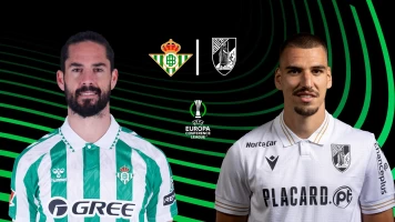 Octavos de final. Octavos de final: Betis - Vitória Guimaraes