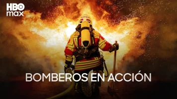 Bomberos en acción
