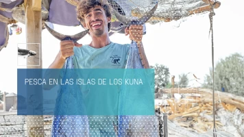 Pesca en las islas de los Kuna