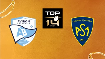 Barrage. Barrage: Aviron Bayonnais - Clermont