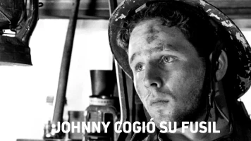 Johnny cogió su fusil