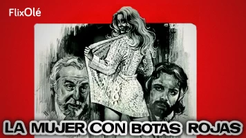 La mujer con botas rojas