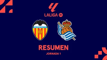 Jornada 1. Jornada 1: Valencia - R. Sociedad