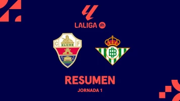Jornada 1. Jornada 1: Elche - Betis