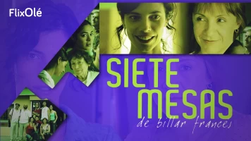 Siete mesas de billar francés